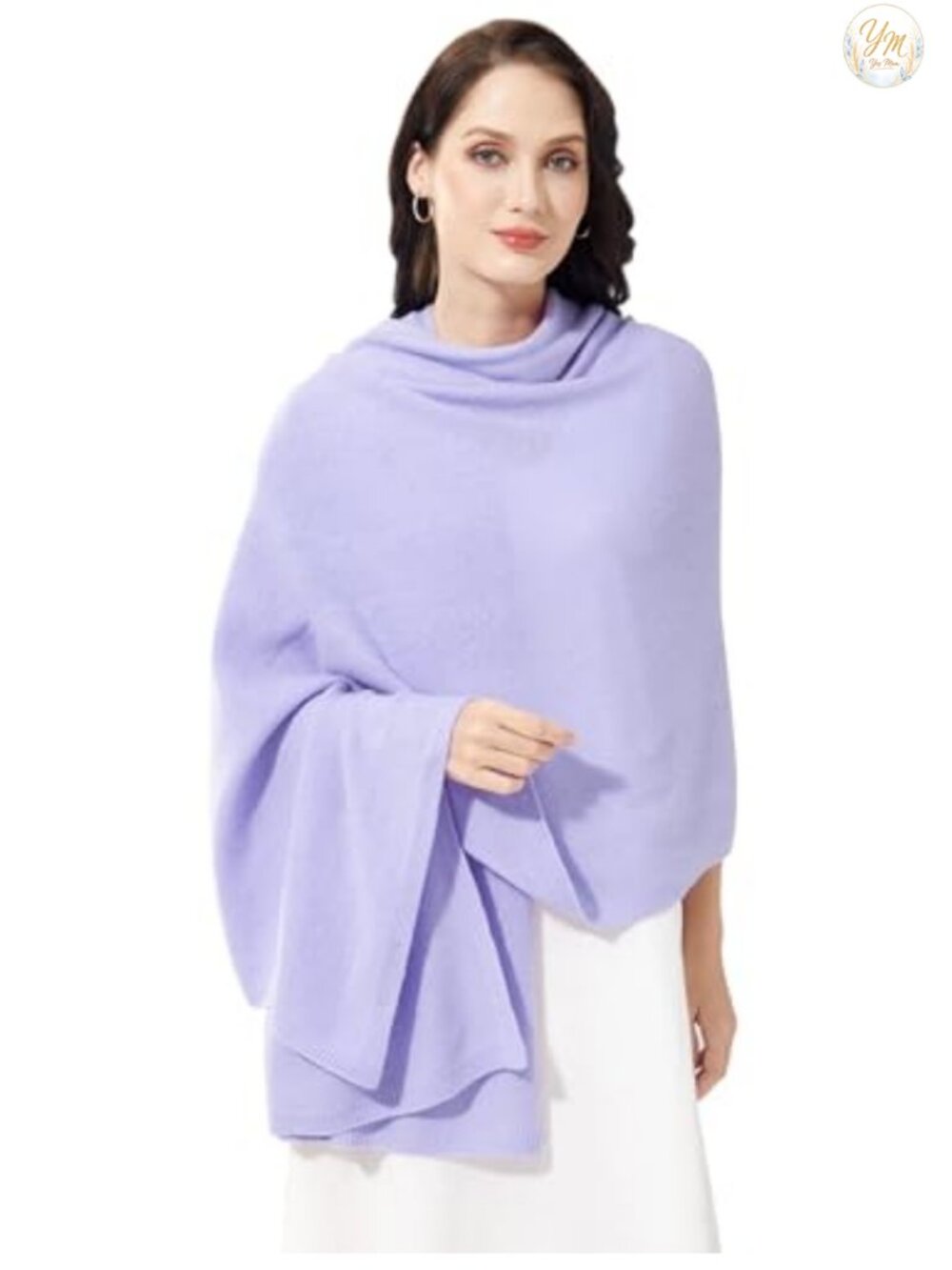 Cashmere Blend Wrap Scarf Stole for Women Extra Large Travel Shawl Pashmina